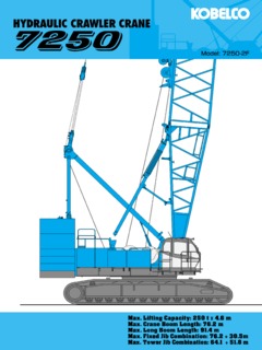 Kobelco 7250-2F Specifications
