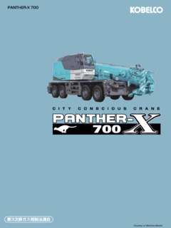 Kobelco RK700 Specifications