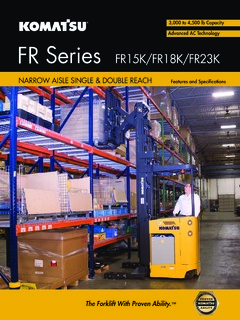 Komatsu FR23K Specifications