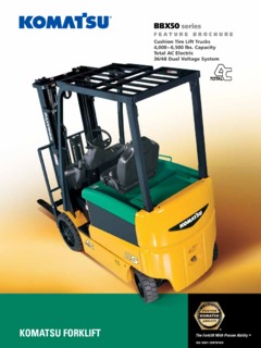 Komatsu BBX50 Specifications