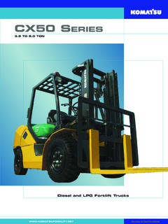 Komatsu FD35ST-10 Specifications