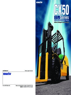 Komatsu FG40ZT Specifications