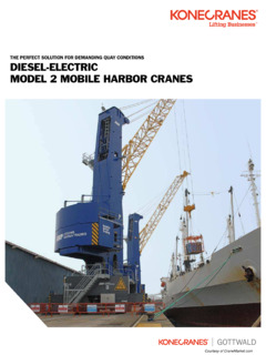 Konecranes Model 2 Specifications