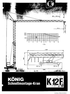 Konig-Krane K 12 F Specifications