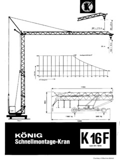 Konig-Krane K 16 F Specifications