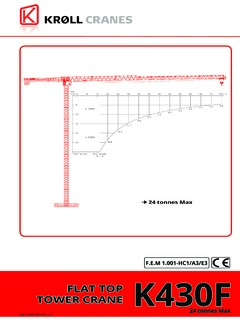 Kroll Cranes K430F Specifications