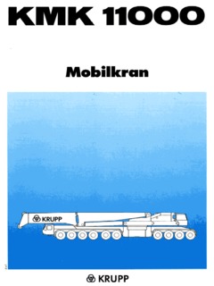 Krupp KMK 11000 Specifications