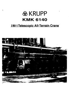 Krupp KMK 6140 Specifications