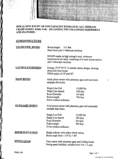 Krupp KMK 5140 Specifications