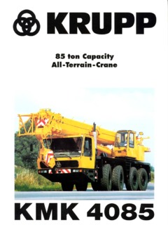 Krupp KMK 4085 Specifications