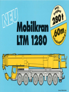 Liebherr LTM 1280 Specifications