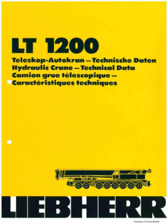 Liebherr LT 1200 Specifications