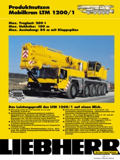 ☆コンラート製　1/50 LIEBHERR LTM1200 モバイルクレーン　ジャンク☆ 一品物レアコンラート リープヘルLTM1200-5.1 クレーン 模型 1⁄50 一