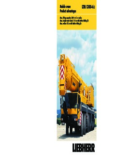 liebherr ltm 1300 6 1 specifications cranemarket truck mounted crane load chart