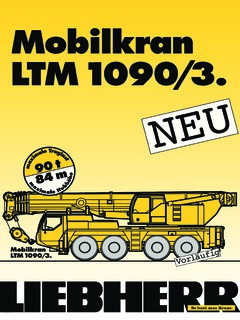 Liebherr LTM 1090/3 Specifications