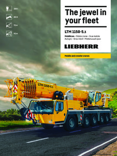 Liebherr LTM 1150-5.3 Specifications