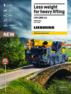 Liebherr LTM 1055-3.3 Specifications