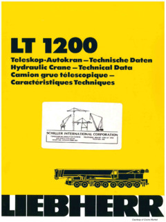Liebherr LT 1200 Specifications