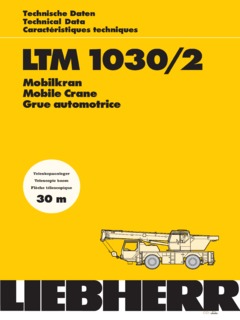 Liebherr LTM 1030/2 Specifications