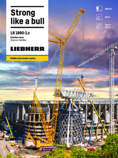 Liebherr LR 1800-1.0 Specifications