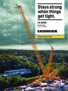 Liebherr LR 11000 Specifications