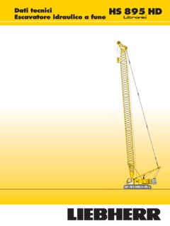 Liebherr HS 895 HD Specifications