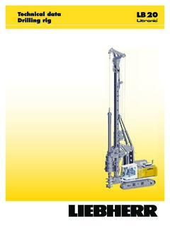Liebherr LB 20 Specifications
