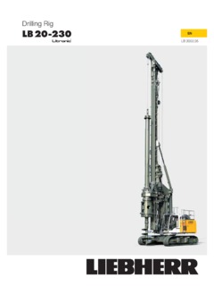 Liebherr LB 20-230 Specifications