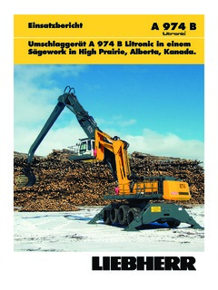 Liebherr A 974 B Litronic Specifications