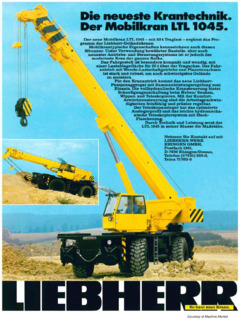 Liebherr LTL 1045 Specifications