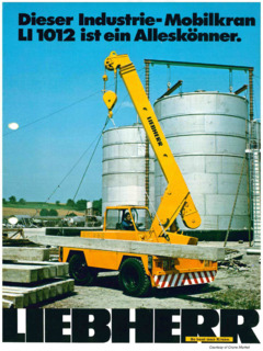 Liebherr LI 1012 Specifications