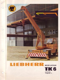 Liebherr TK 6 Specifications