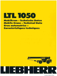 Liebherr LTL 1050 Specifications