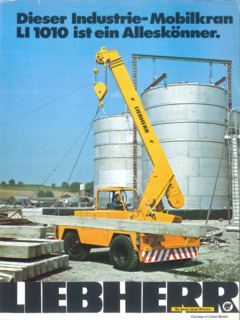 Liebherr LI 1010 Specifications