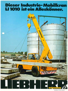 Liebherr LI 1010 Specifications