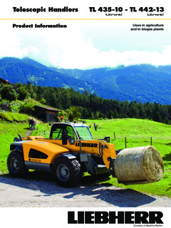 Liebherr TL 435-10 Specifications