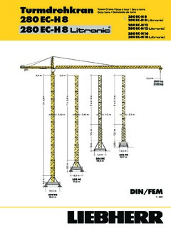 Liebherr 280 EC-H 8 Litronic Specifications