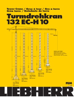Liebherr 132 EC-H 10 Specifications