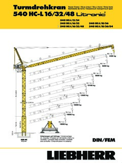 Liebherr 540 HC-L 16/32/48 Litronic Specifications