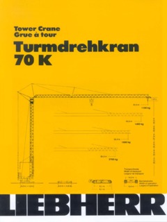 Liebherr 70 K Specifications