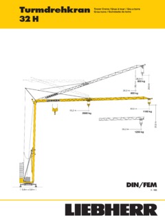 Liebherr 32 H Specifications