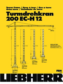 Liebherr 200 EC-H 12 Specifications