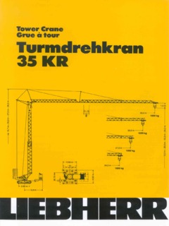 Liebherr 35 KR Specifications