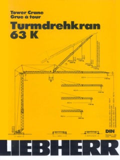 Liebherr 63 K Specifications