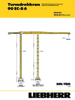 Liebherr 90 EC-B 6 Specifications