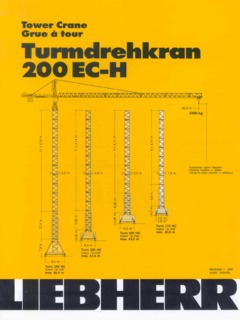 Liebherr 200 EC-H Specifications