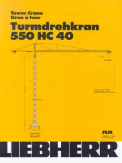 Liebherr 550 HC 40 Specifications