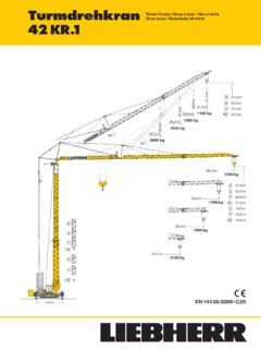 Liebherr 42 KR.1 Specifications