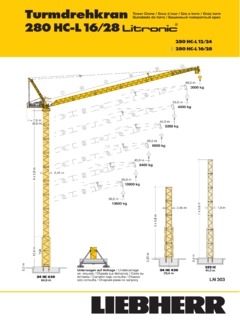 Liebherr 280 HC-L 16/28 Litronic Specifications