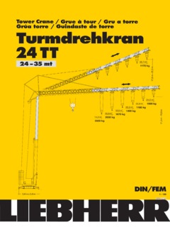 Liebherr 24 TT Specifications